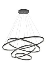 купить красивые Люстра Orblaze 4 rings 1000 black в интернет-магазине