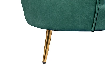 заказать Диван ракушка для гостиниц Pearl Triple Green V2