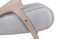 красивые Низкое кресло Fobos light grey на заказ