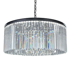 Люстра Prism Black 80 в интерьере