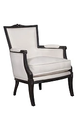 Мягкое полукресло с подлокотниками Tous white в интернет-магазине