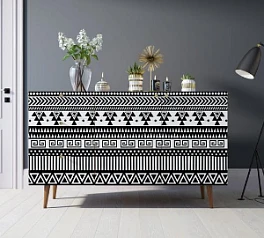 купить Комод "Berber" с двумя дверками и ящиками принт 19 арт BB17/Print_19 в интернет-магазине