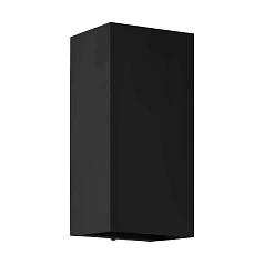 900189 Уличный настенный светильник EREMITANA, LED GU10, 2X2,8W, 2X250lm, IP55, L110, H240, A110, сталь с цинковым покрытием, черный в интернет-магазине