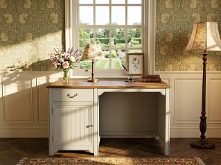 красивые Рабочий стол с дверкой "Оливия (Olivia)" арт GB3001/7040