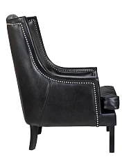 купить стильные Кожаное кресло Chester Black Leather в интернет-магазине