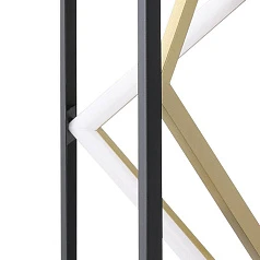 заказать стильные 390419 Светод торшер с рег-кой цветовой темп-ры PENELA, 23W(LED) ,2700-6500K, 2300lm, алюминий, сталь, черный, золотой