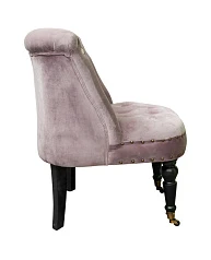 Низкое кресло Aviana Pink Velvet в интерьере