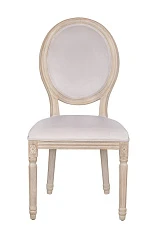 Стул с круглой спинкой Volker Oak Beige в интерьере