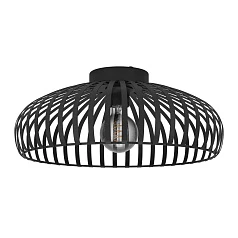 заказать 900721 Потолочный светильник MOGANO 3, 1X40W (E27), H180, ?430, сталь, черный