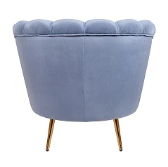 заказать стильное Низкое кресло ракушка Pearl Sky