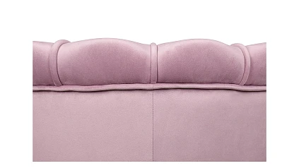 купить Кресло с пуфом ракушка Pearl Pink