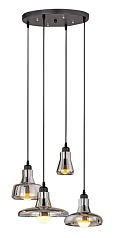 заказать Люстра Boretto Smoke Glass Round в интернет-магазине