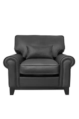 заказать Кожаное кресло Todes dark brown в интернет-магазине