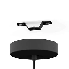 43965 Подвесной светильник (люстра) RINROE, 1X40W (E27), ?325, сталь, черный