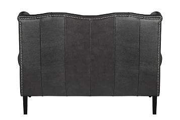 купить Кожаный дизайнерский диван Royal Sofa Black в интернет-магазине