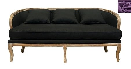 Диван ретро Nora фиолетовый в интернет-магазине