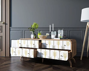 купить Комод "Ellipse print" c принтом 2 арт EL01/Print_2 в интернет-магазине