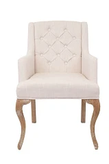 стильный Мягкий стул с подлокотниками Deron White