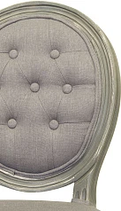 купить Дизайнерский обеденный стул Volker Button Grey
