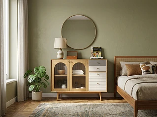 заказать Комод "Полло (Pollo)" с ящиками и дверками арт. POL02 в интернет-магазине