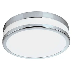 красивые 94998 Светодиодный настенно-потолочный светильник LED PALERMO, 11W (LED), ?225, IP44, сталь, хром/сатиновое в интернет-магазине