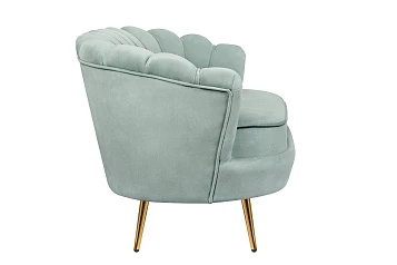 Диван ракушка Pearl Double Green