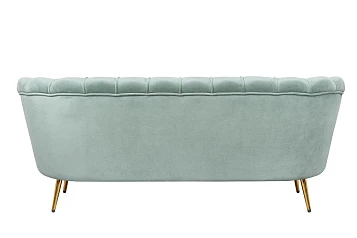 фото Диван ракушка Pearl Triple Green в интерьере