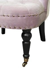 Низкое кресло Aviana Pink Velvet на заказ в интернет-магазине