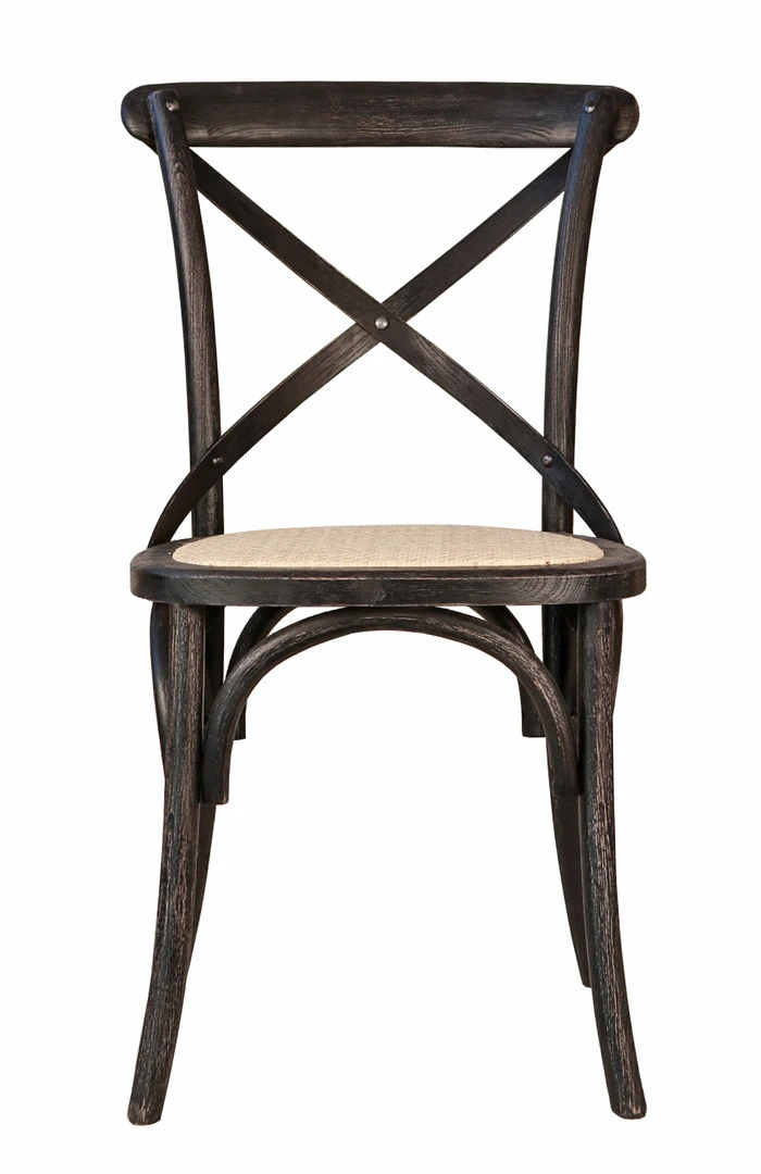 купить стильный Стул Cross Back Black Brush