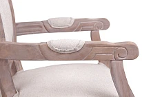 красивый Мягкий стул с подлокотниками Volker Arm Beige V2 на заказ
