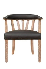 Стул в стиле ретро Tanner Genuine Brown Leather в интернет-магазине