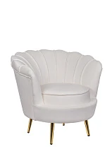 стильное Кресло ракушка Pearl Beige