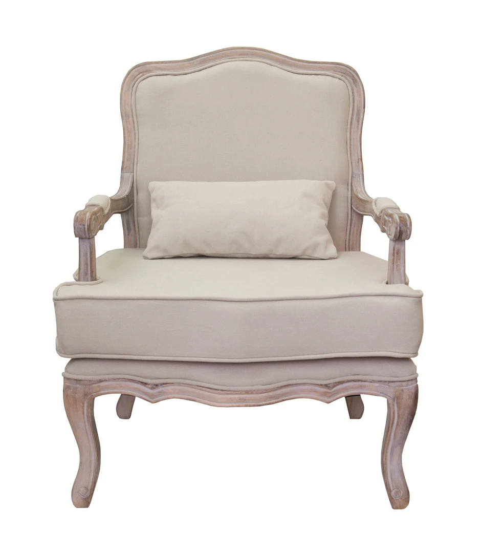 заказать стильное Мягкое полукресло с подлокотниками Nitro Beige V2