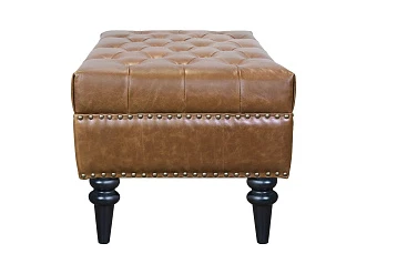 Банкетка Karo Brown leather