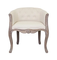 Низкое кресло ретро Kandy Beige