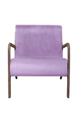 Низкое кресло Mody Purple в интерьере