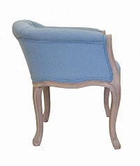 Низкое кресло Kandy Light Blue в интерьере