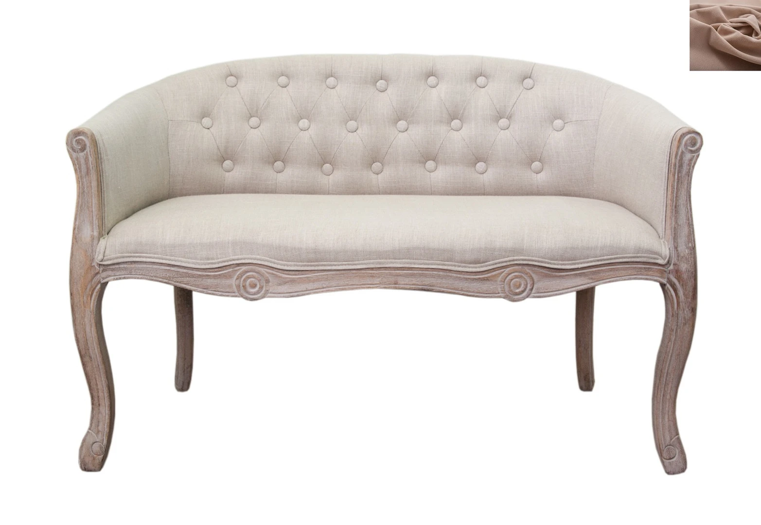 Дизайнерский двухместный диван Kandy Double Mocca цвет коричневый на заказ в интернет-магазине