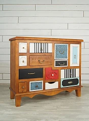 заказать Комод "Gouache Birch"  темный арт M10594ETG/1 в интернет-магазине