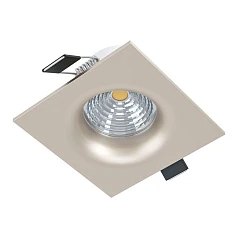 заказать 98474 Светодиодный встраиваемый светильник SALICETO димм., 6W(LED), 450lm, 88х88, 4000K, алюминий, бел