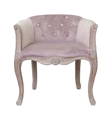 купить красивое Низкое кресло Kandy Pink Velvet в интернет-магазине