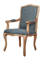 красивый Мягкий стул с подлокотниками Wallis Blue