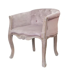 купить красивое Низкое кресло Kandy Pink Velvet в интернет-магазине