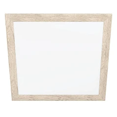 99436 Потолочный светильник PIGLIONASSO, LED 32W, 4700lm, L645, B645, H55, сталь/пластик/дерево, бел на заказ