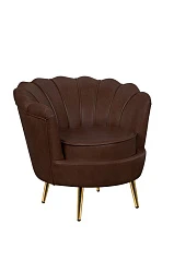 Низкое кресло ракушка Pearl Brown V2 на заказ
