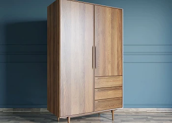 Шкаф в скандинавском стиле 