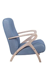 красивое Низкое кресло Fobos blue