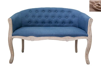 купить Дизайнерский двухместный диван Kandy Double Blue цвет коричневый