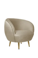 купить красивое Мягкое кресло для гостиниц Small Benee Taupe
