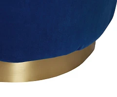 купить красивые Дизайнерский пуф Topper Blue в интернет-магазине